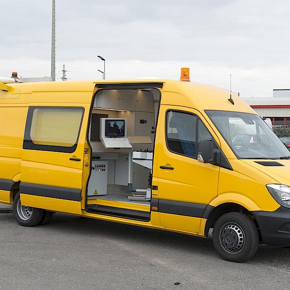 Version Sprinter – Systemfahrzeuge Kanalsanierung